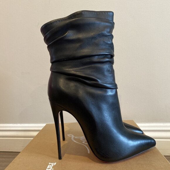 Christian Louboutin Ishtar Booty 120 Calf Leather - Picture 6 of 13